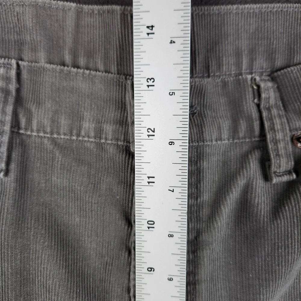 Vintage‎ Levis 517 Corduroy Pants Mens Fits 37x32 Gray Bootcut USA White Tab 80s